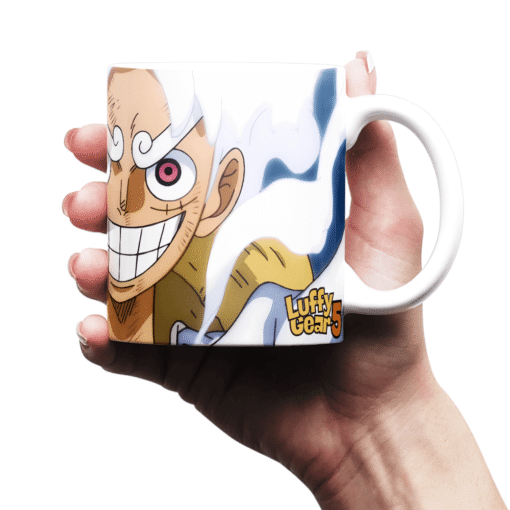 Caneca Personalizada Luffy Gear 5 One Piece - Imagem 5