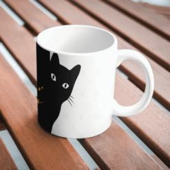 Alternative view of Caneca Gato Preto e Gato Branco