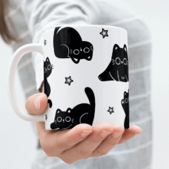 Canecas Gato Gatinhos, Porcelana Personalizada 325ml