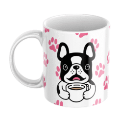 Alternative view of Caneca Café com Meu Bulldog