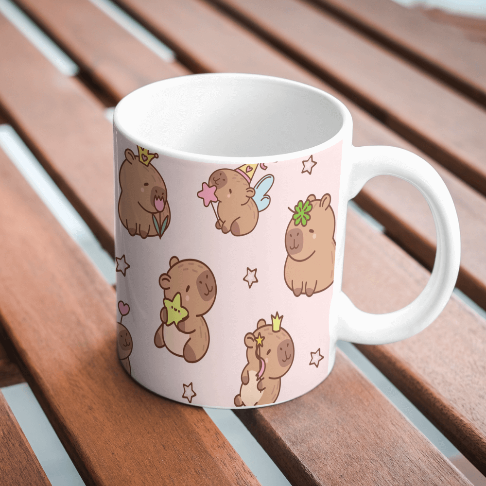 Caneca Capivarinhas Personalizada - Imagem 3