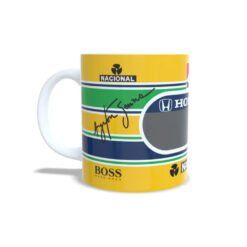 Alternative view of Caneca Automobilismo Senna F1