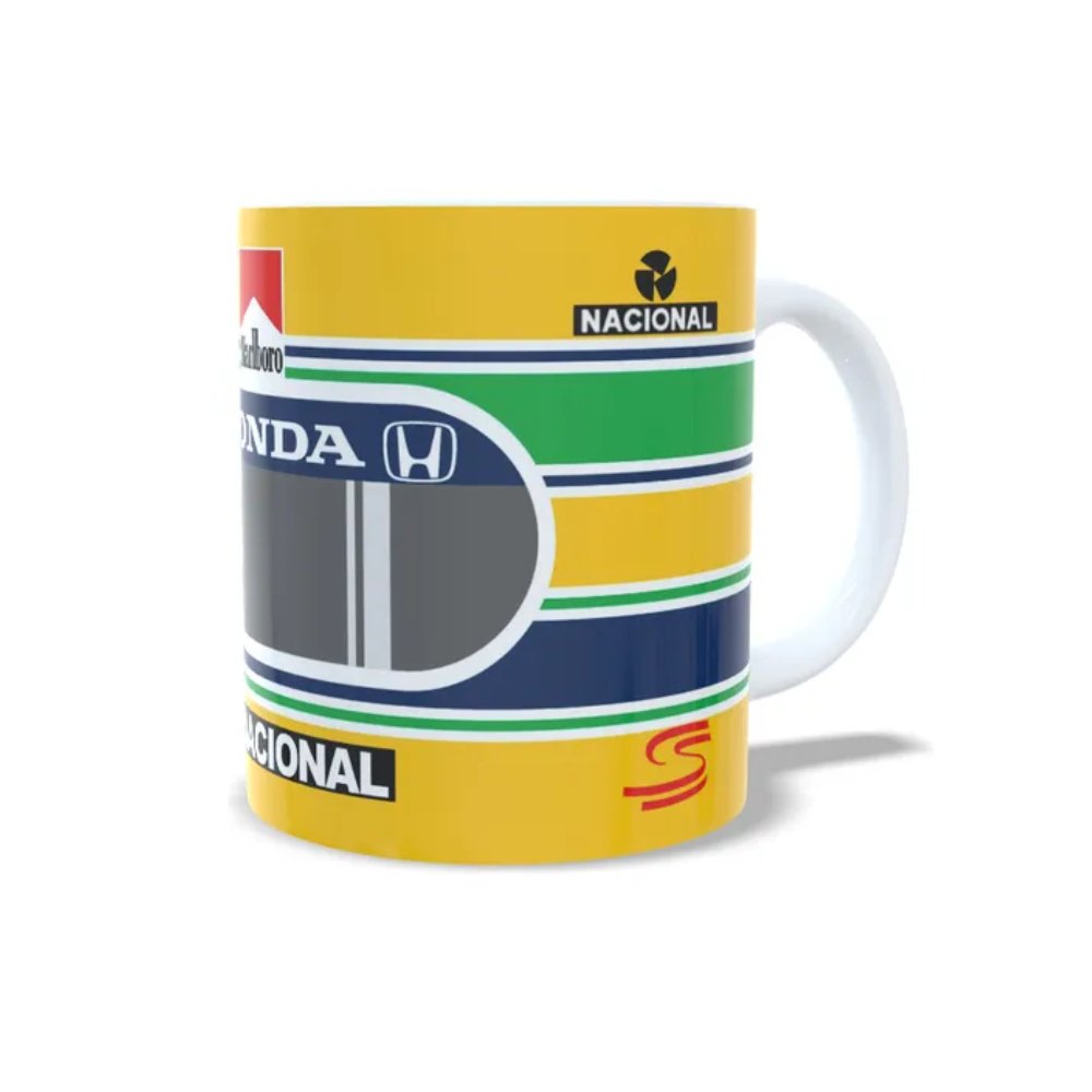 Caneca Automobilismo Senna F1 - Imagem 4