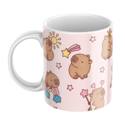 Alternative view of Caneca Capivarinhas Personalizada