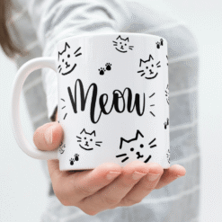 Alternative view of Canecas Gato Gatinhos, Porcelana Personalizada 325ml