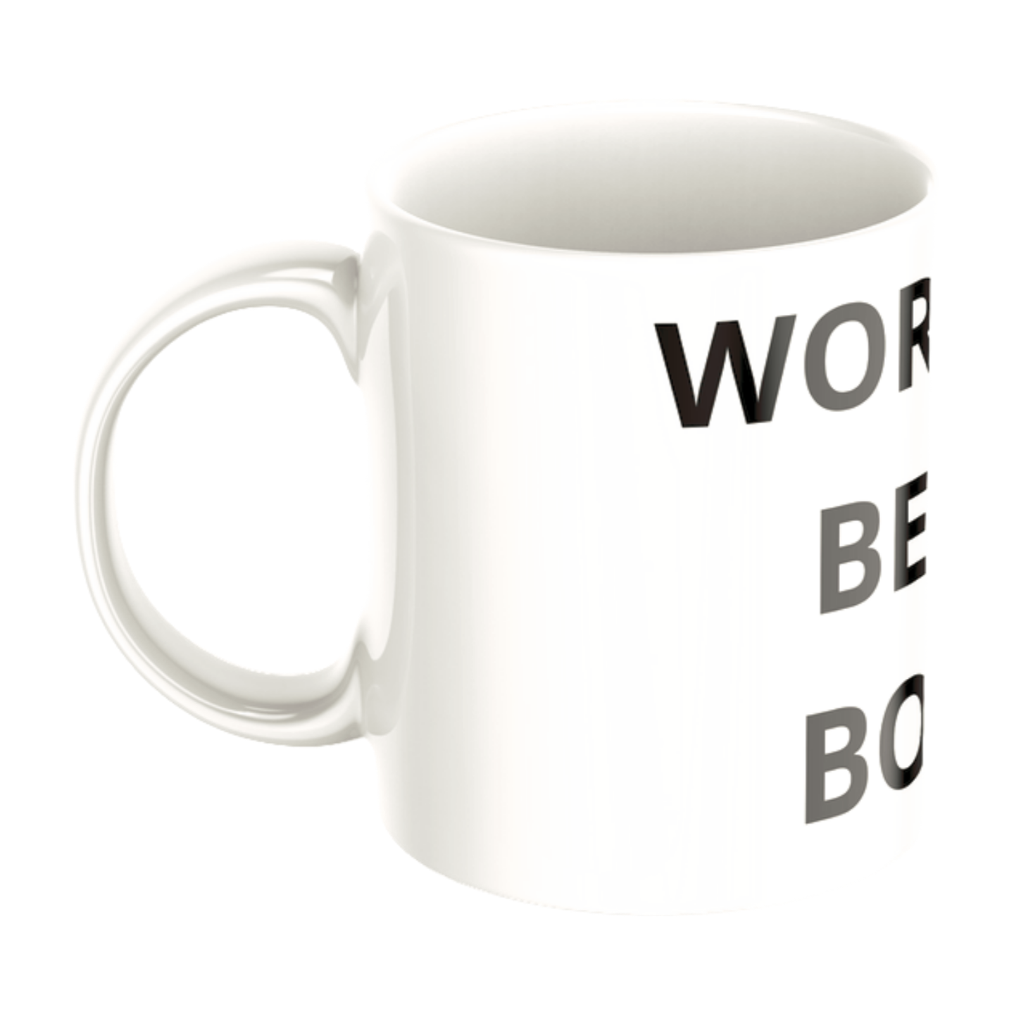 Caneca World Best Boss Personalizada, Porcelana 325ml - Imagem 3