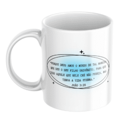 Alternative view of Caneca João 3:16 Personalizada