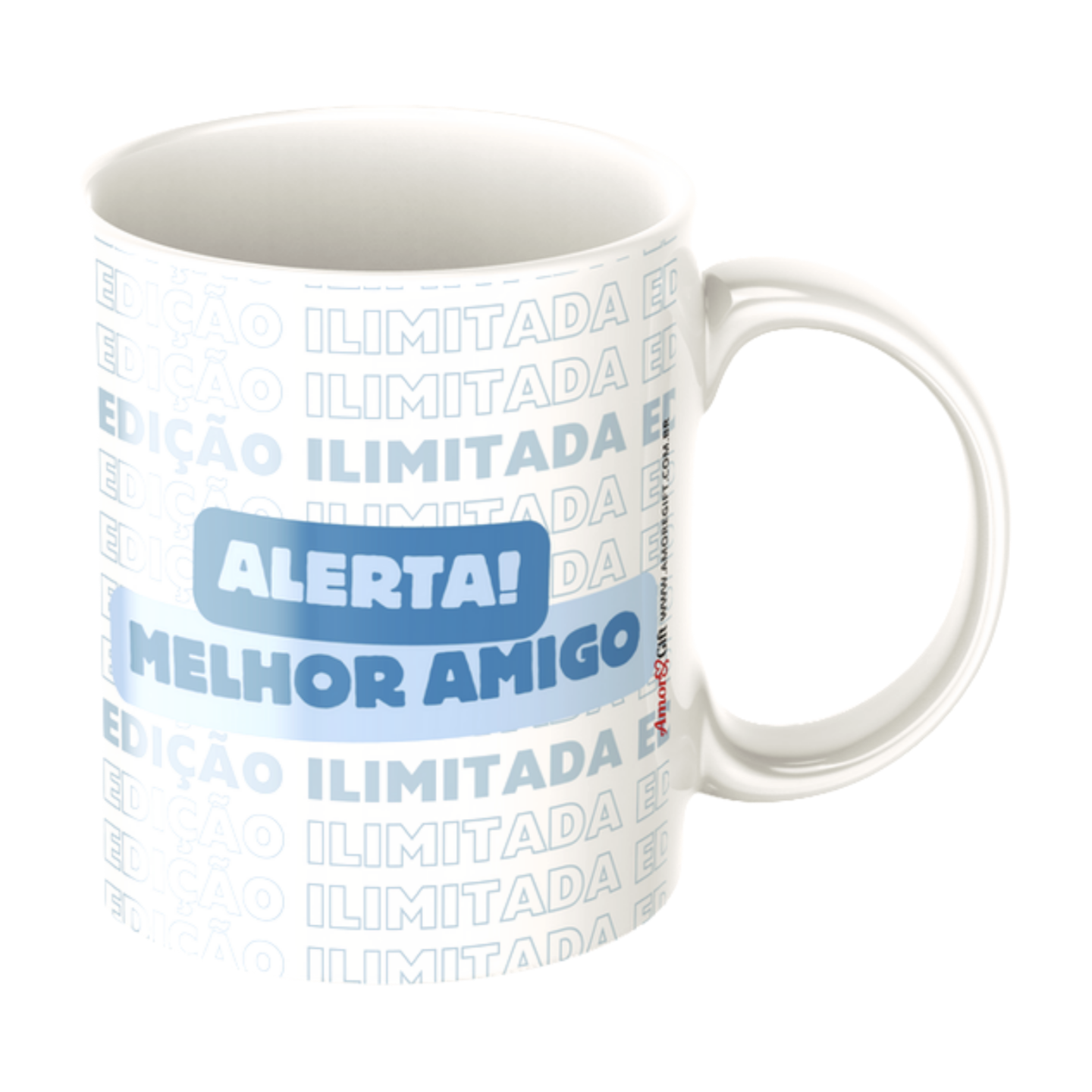 Caneca Alerta Melhor Amigo ou Amiga - Imagem 6